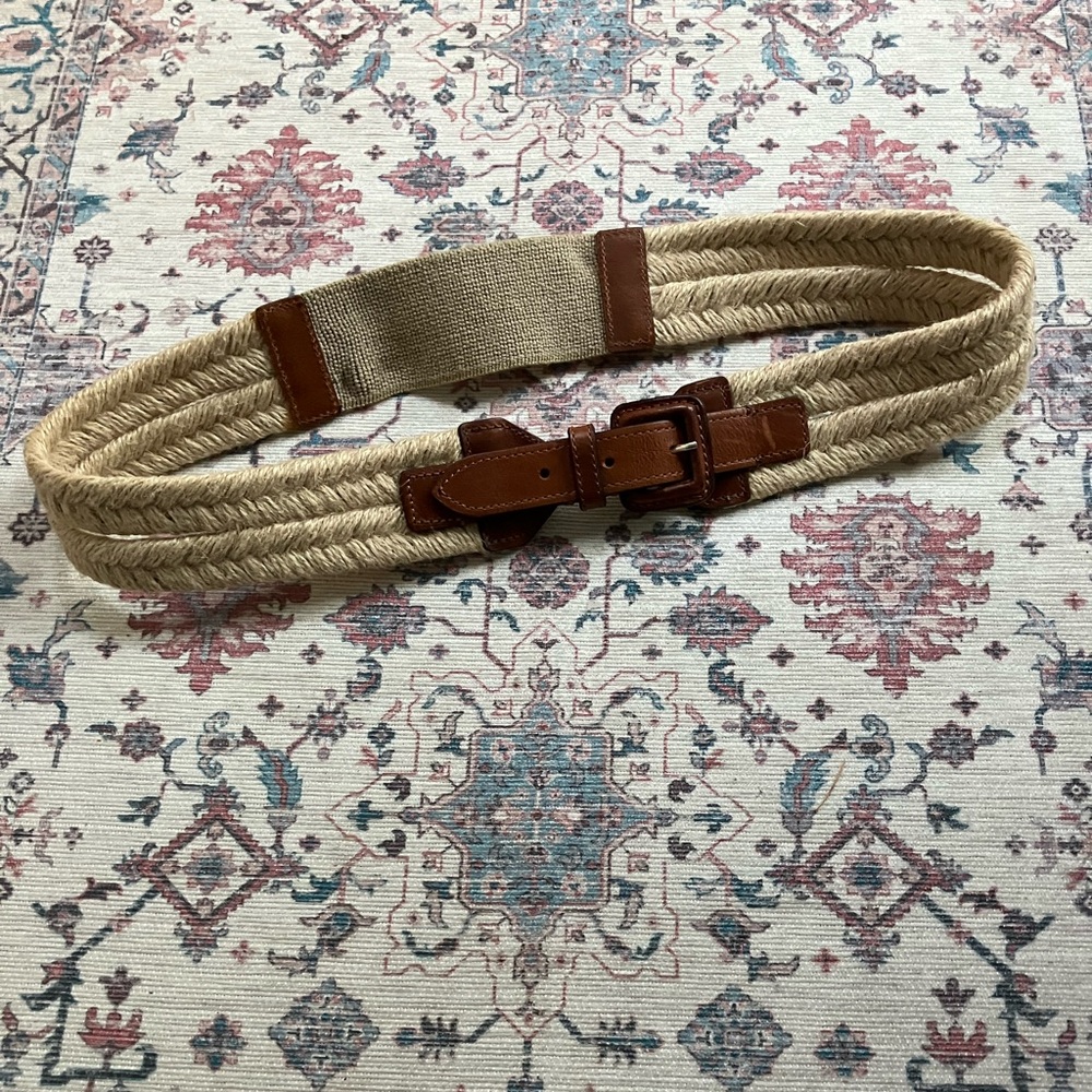 J. Jill Tan Woven Belt